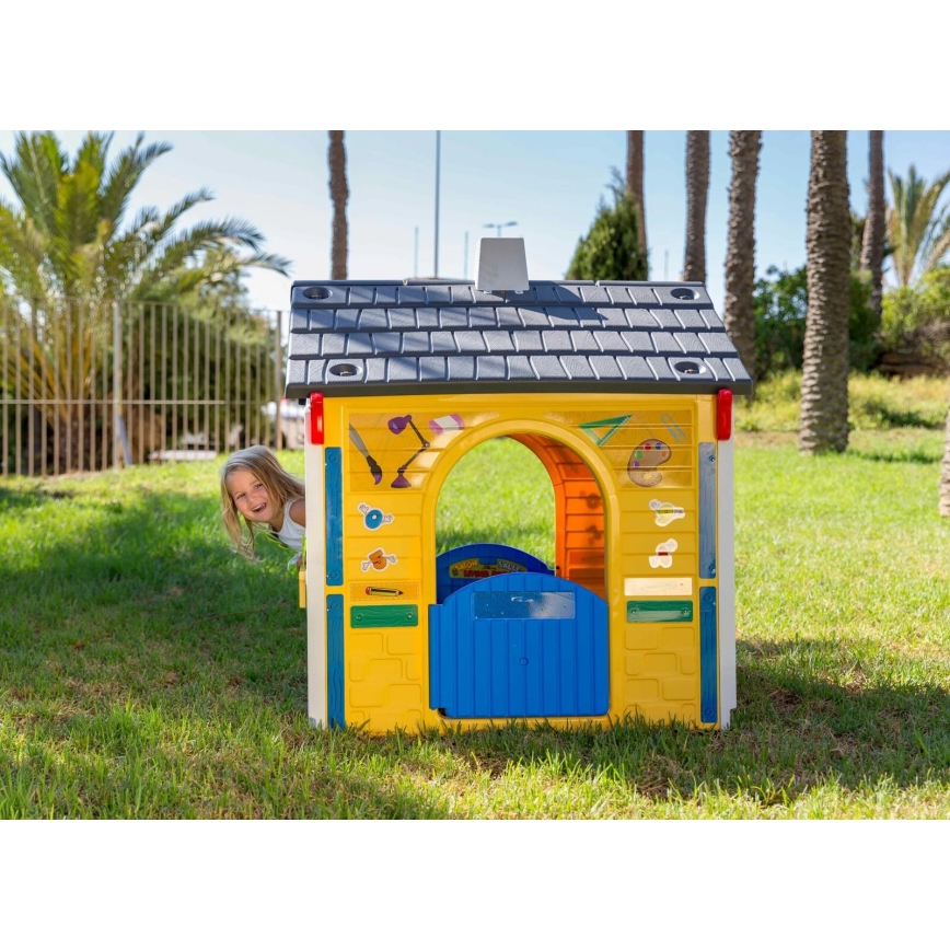 Injusa - Casita de jardín para niños - escuela