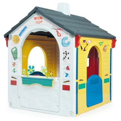 Injusa - Casita de jardín para niños - escuela