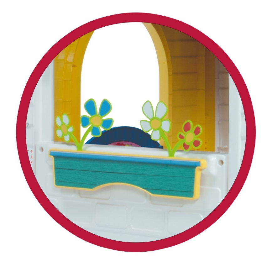 Injusa - Casita de jardín para niños - escuela