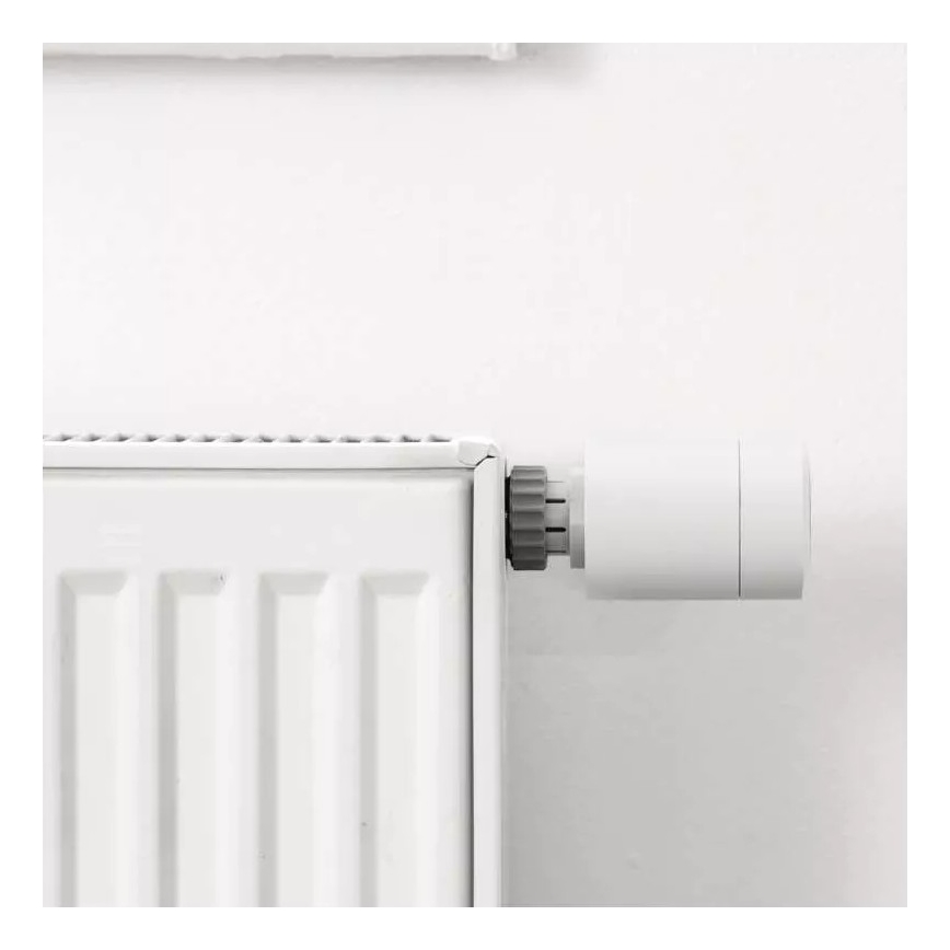Inteligente cabezal termostatico con pantalla LCD GoSmart M30x1,5 2xAA/1,5V Tuya