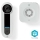 Intercomunicador de video inalámbrico con sensor Full HD 1536p 3xAA Wi-Fi IP65