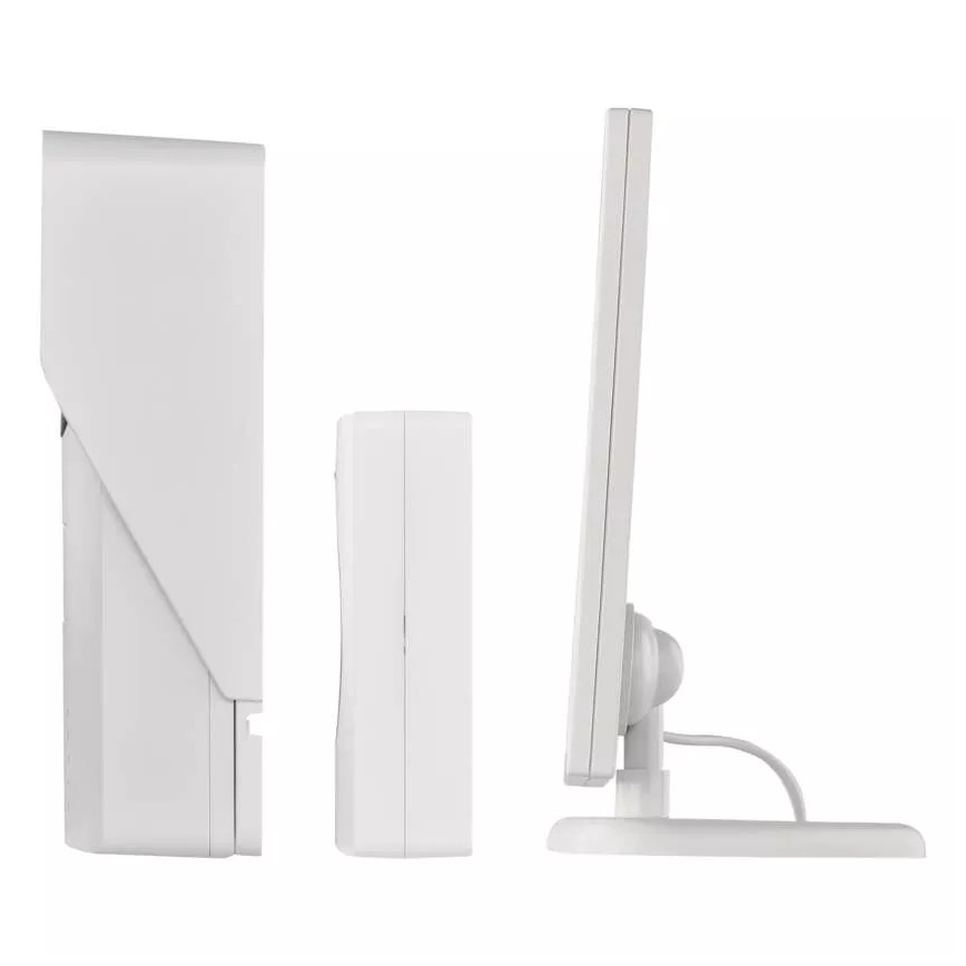 Intercomunicador de video inalámbrico con un panel solar GoSmart 4400 mAh 3xAA IP44 Wi-Fi Tuya