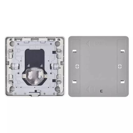 Interruptor 4 botones GoSmart 1xCR2430 Tuya negro