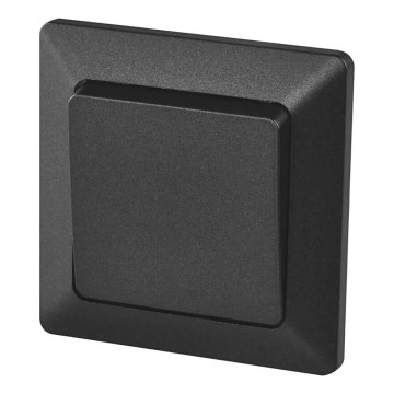 Interruptor doméstico de encendido 250V/10A antracita