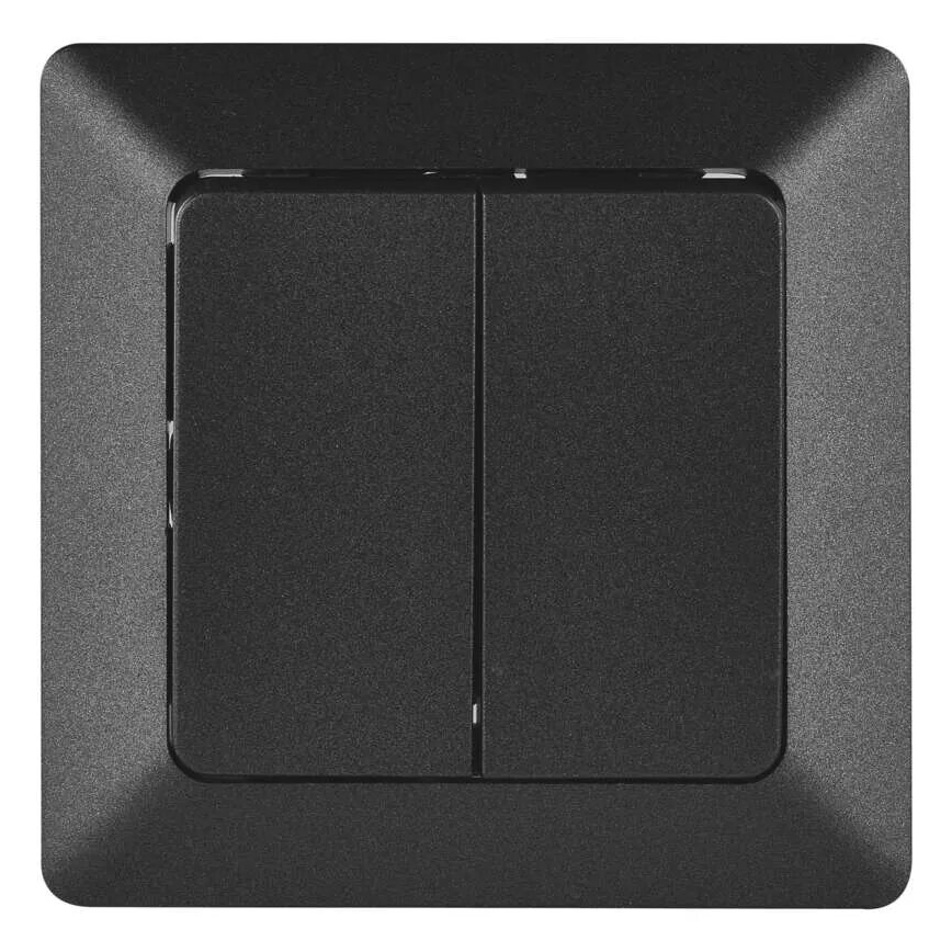Interruptor doméstico en serie 250V/10A antracita