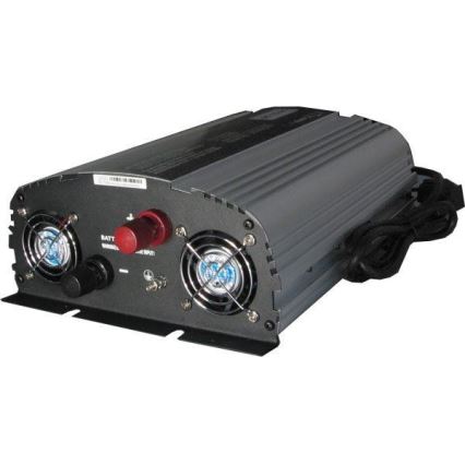 Inversor de tensión 1000W/12V/230V + SAI