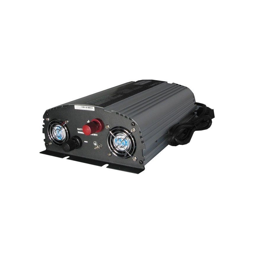 Inversor de tensión 1000W/12V/230V + SAI