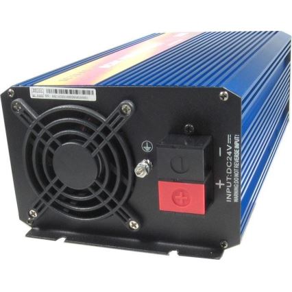 Inversor de tensión 1000W/24V/230V