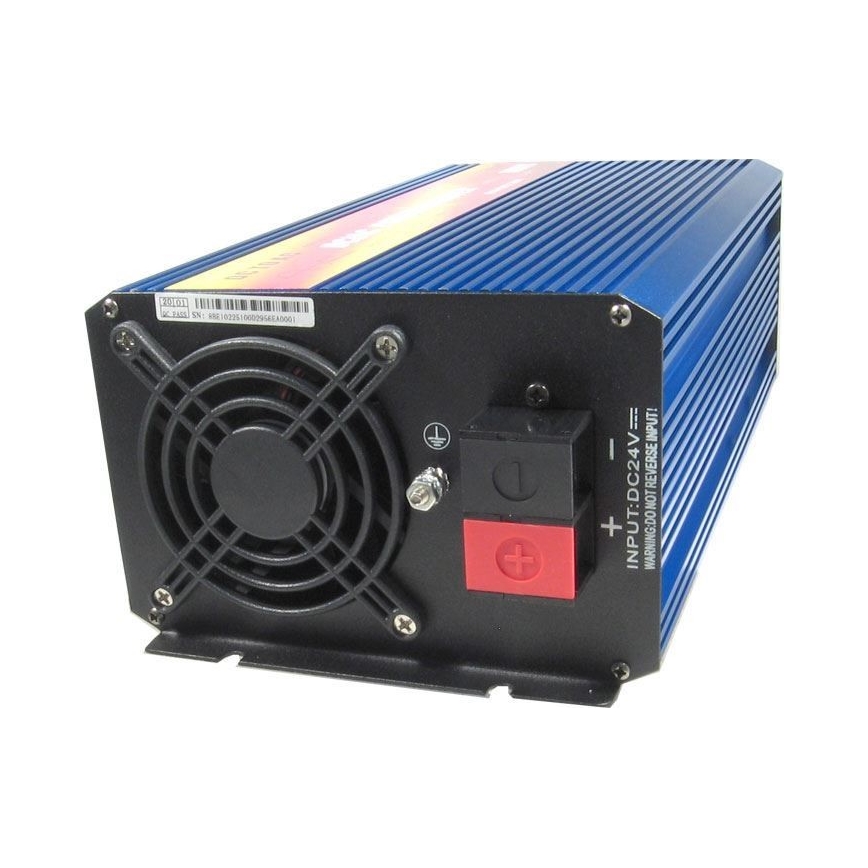 Inversor de tensión 1000W/24V/230V