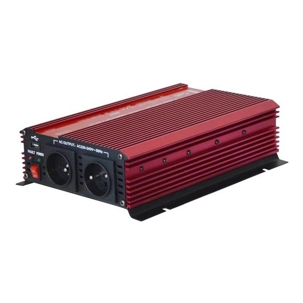 Inversor de tensión 1600W/12/230V + USB