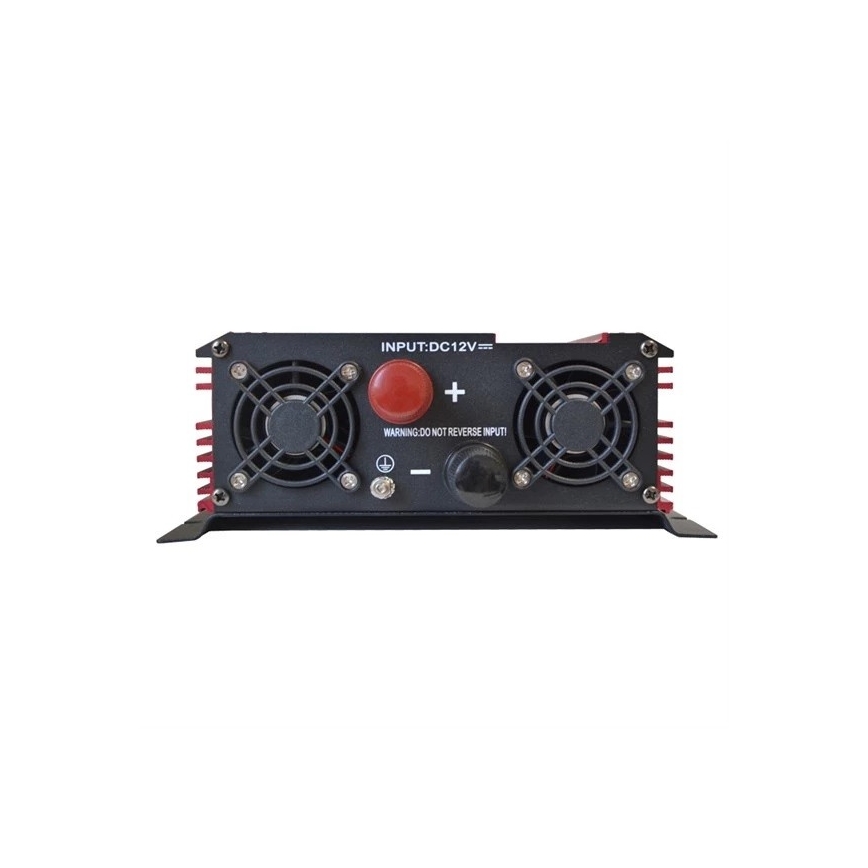 Inversor de tensión 1600W/12/230V + USB