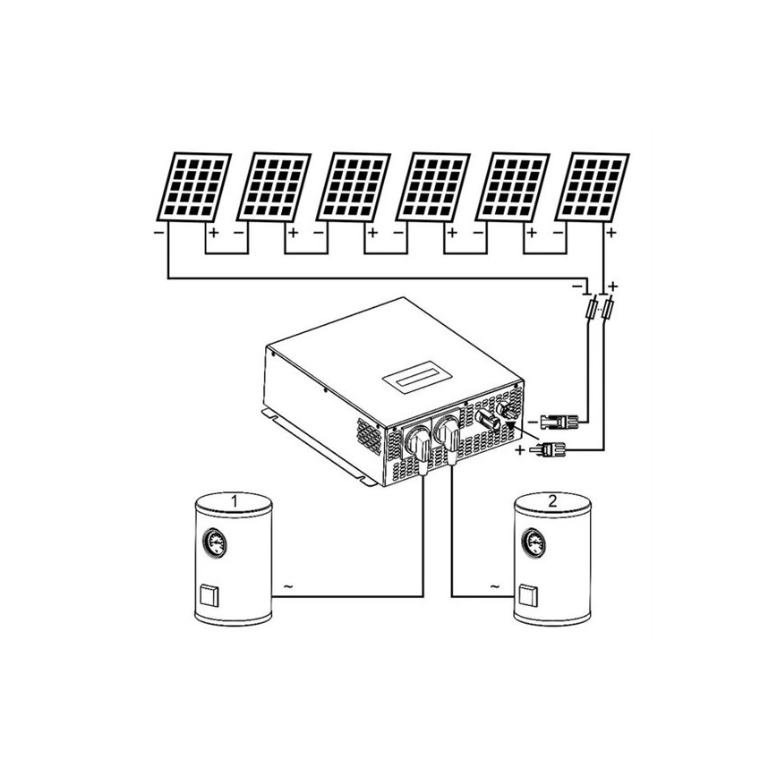 Inversor solar para agua caliente ECO Solar Boost MPPT-3000 3,5kW PRO
