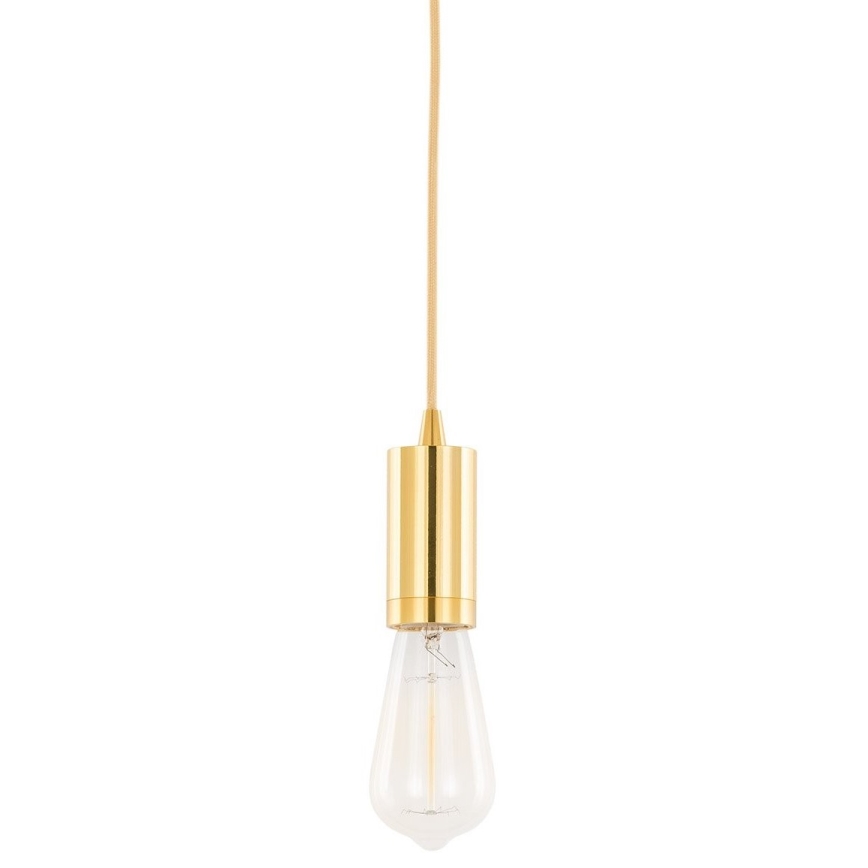 ITALUX - Lámpara colgante MODERNA 1xE27/60W/230V dorado