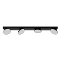 ITALUX - Foco LED CASTELIO 4xLED/5W/230V 4000K negro