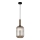 ITALUX - Lámpara colgante ANTIOLA 1xE27/40W/230V diá. 20 cm bronce
