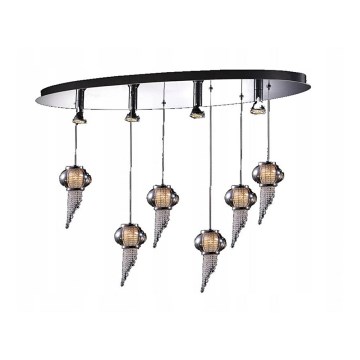 ITALUX - Lámpara colgante CARLO 10xG4/20W/230V