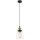 ITALUX - Lámpara colgante FRANCIS 1xE27/40W/230V negro/dorado