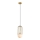 ITALUX - Lámpara colgante MATTY 1xE27/40W/230V diá. 15 cm dorado