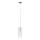 ITALUX - Lámpara colgante MAX 1xE27/60W/230V cromo brillante/transparente