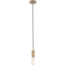 ITALUX - Lámpara colgante MODERNA 1xE27/60W/230V bronce