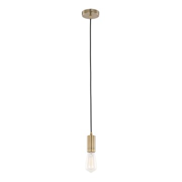 ITALUX - Lámpara colgante MODERNA 1xE27/60W/230V bronce