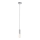 ITALUX - Lámpara colgante MODERNA 1xE27/60W/230V cromo brillante