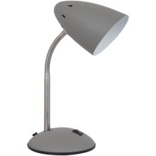ITALUX - Lámpara de mesa COSMIC 1xE27/40W/230V gris