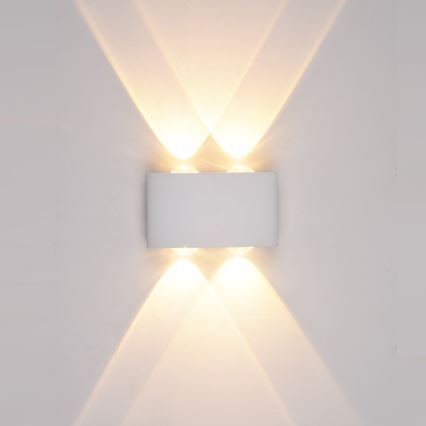 ITALUX - Aplique LED para exterior GILBERTO 2xLED/2W/230V 3000K IP54