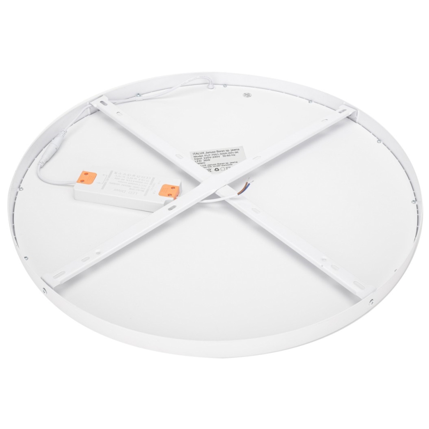 ITALUX - Plafón LED PELARO LED/36W/230V 4000K diá. 50 cm blanco