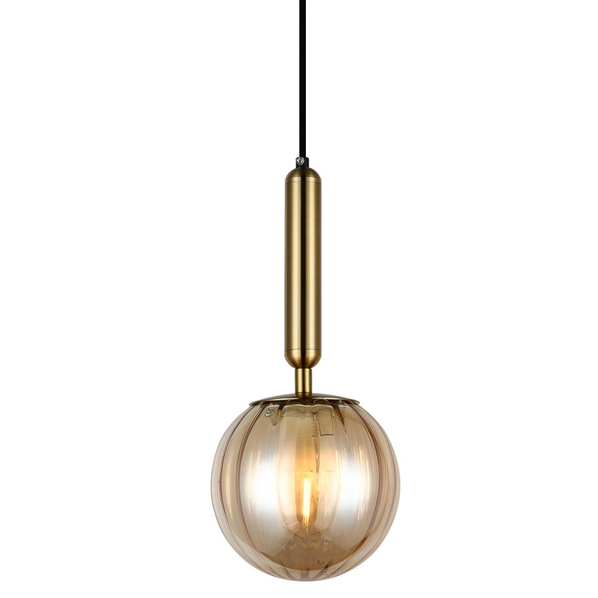 ITALUX - Lámpara colgante RAVENA 1xE27/5W/230V latón