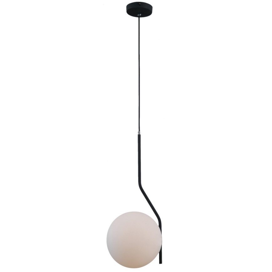ITALUX - Lámpara colgante CARIMI 1xE27/5W/230V negro