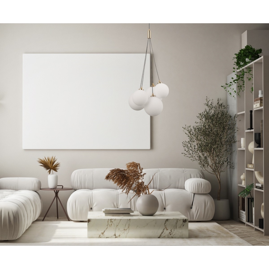 ITALUX - Lámpara colgante PERLOS 5xG9/5W/230V