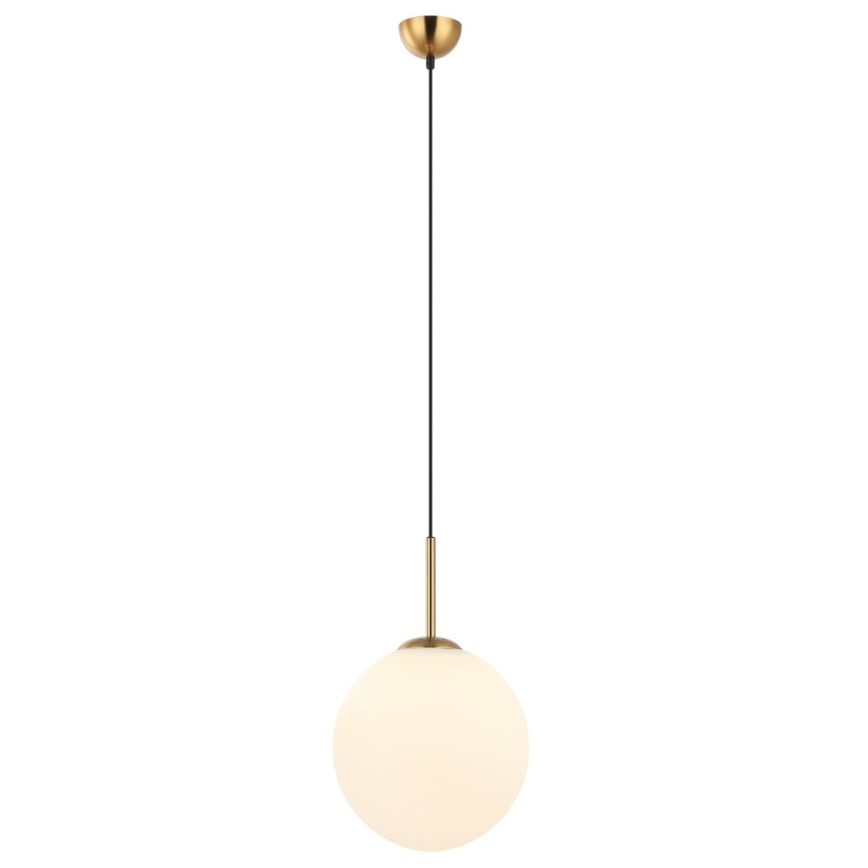 ITALUX - Lámpara colgante DEORE 1xE27/40W/230V diá. 30 cm bronce