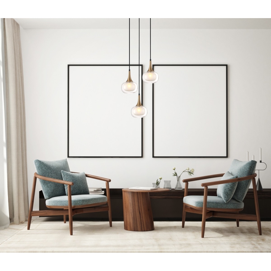 ITALUX - Lámpara colgante KONILA 3xG9/10W/230V
