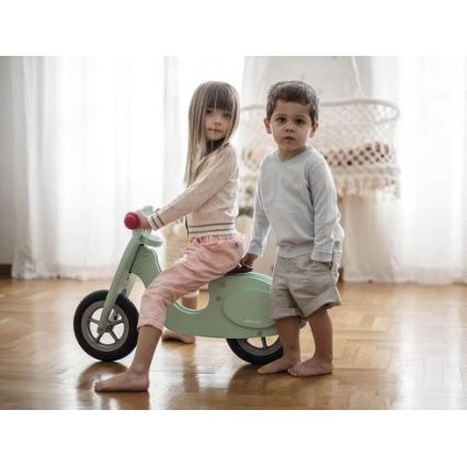 Janod - Bicicleta de empuje para niños VESPA verde