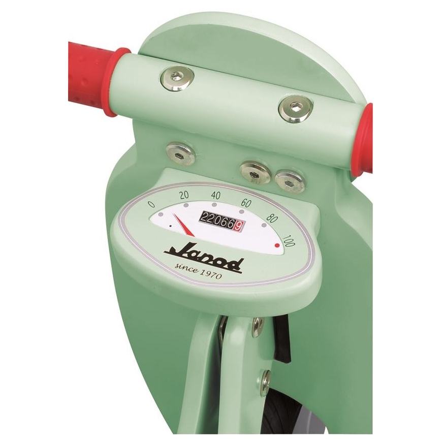 Janod - Bicicleta de empuje para niños VESPA verde
