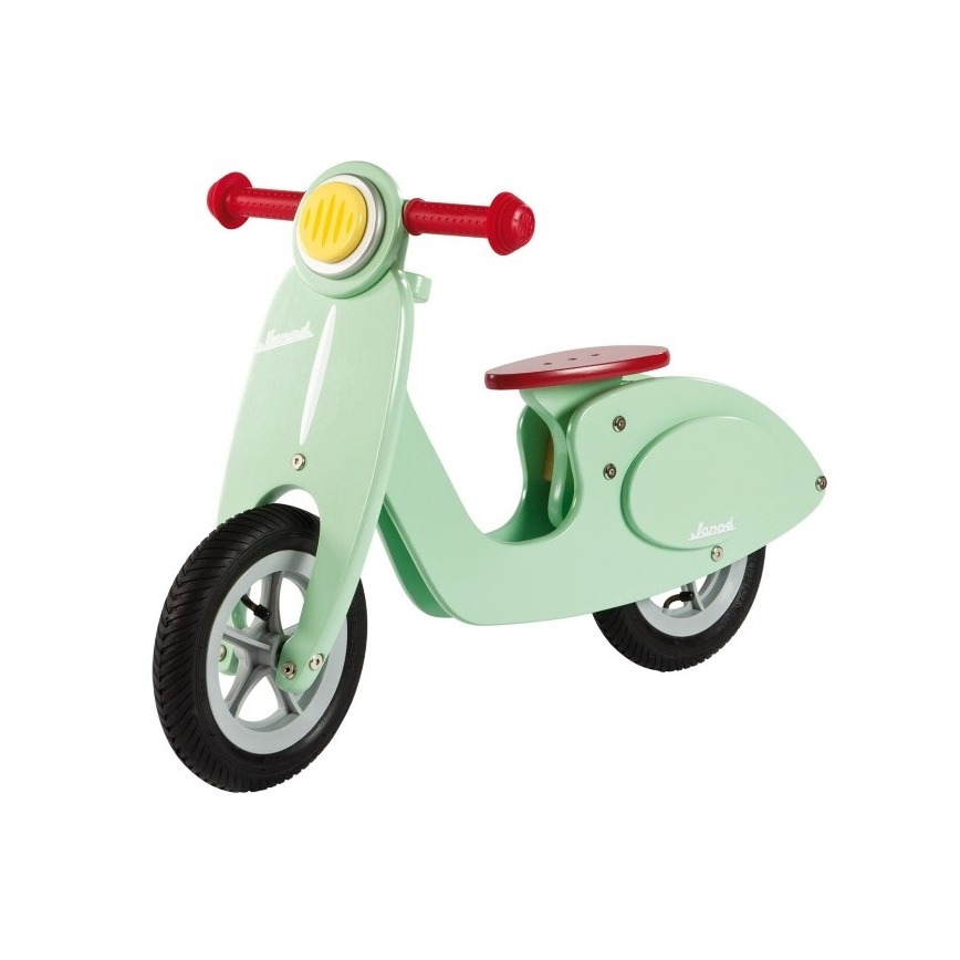 Janod - Bicicleta de empuje para niños VESPA verde