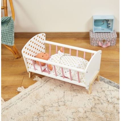 Janod - Cama para muñecas CANDY CHIC