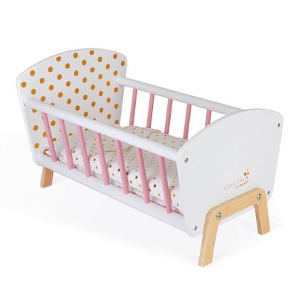 Janod - Cama para muñecas CANDY CHIC