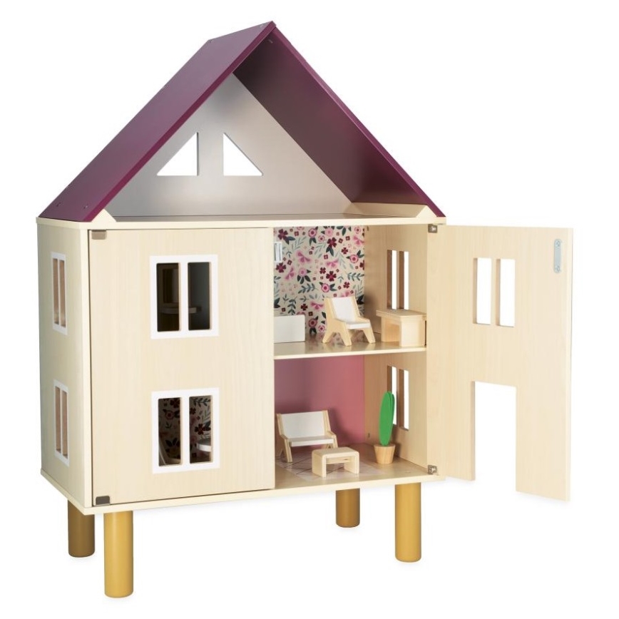 Janod - Casa de muñecas de madera TWIST