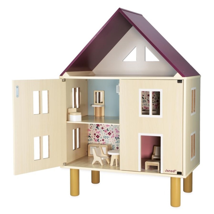 Janod - Casa de muñecas de madera TWIST