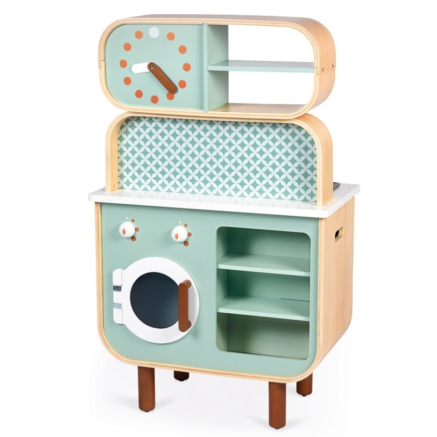 Janod - Cocina de madera 2en1 REVERSO