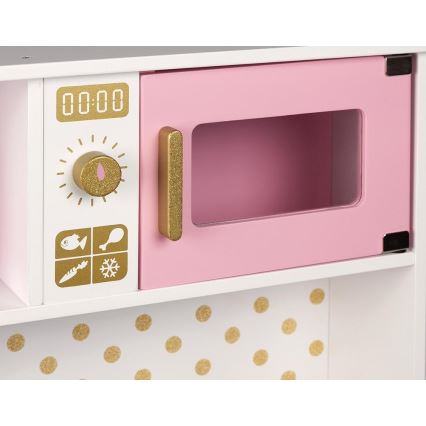 Janod - Cocina de madera con tablero LED CANDY CHIC