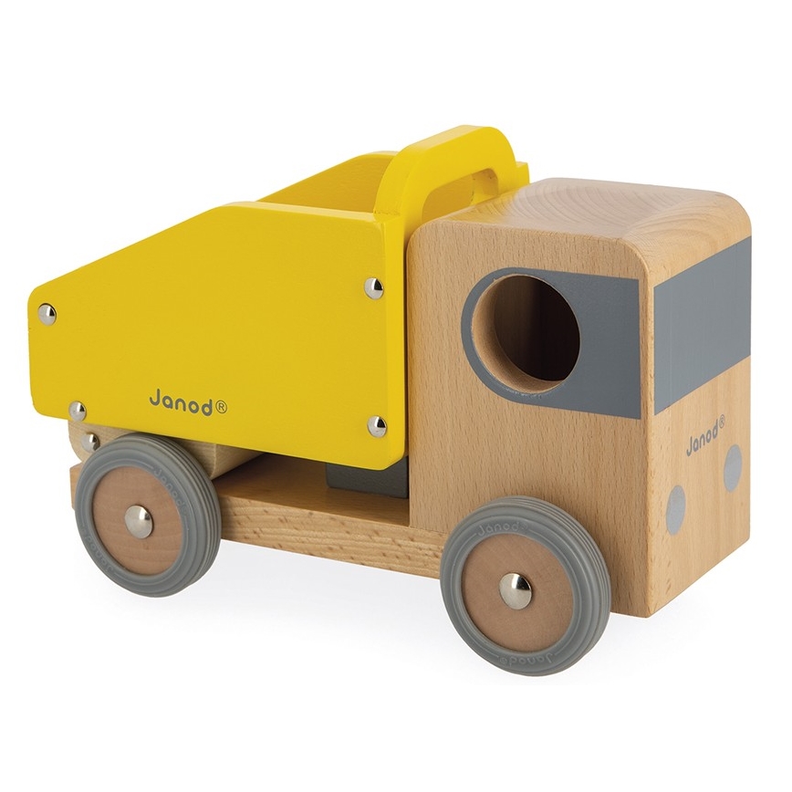 Janod - Excavadora y camión de madera BOLID