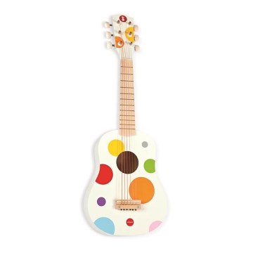 Janod - Guitarra infantil CONFETTI 6 cuerdas