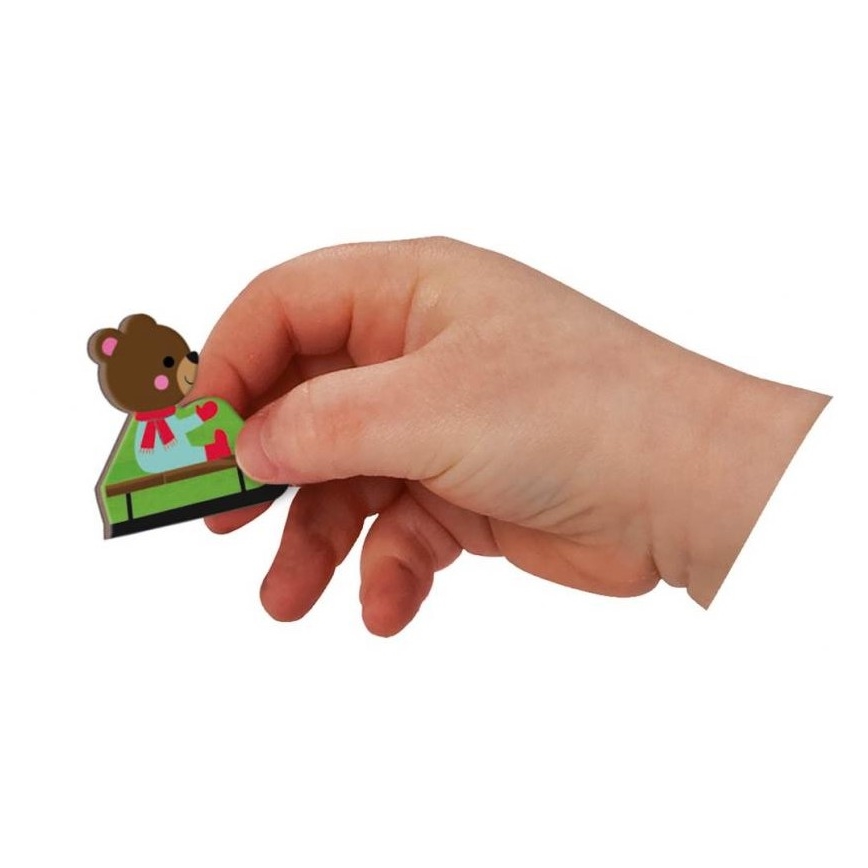 Janod - Juego magnético interactivo MAGNETIBOOK estaciones