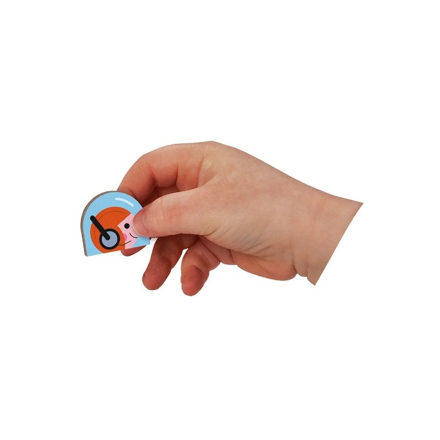 Janod - Juego magnético interactivo MAGNETIBOOK medio de transporte