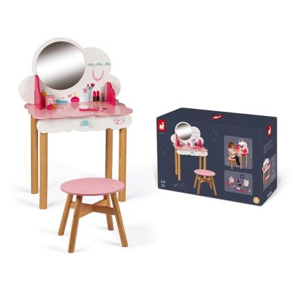 Janod - Mesa de cosmética infantil CANDY CHIC