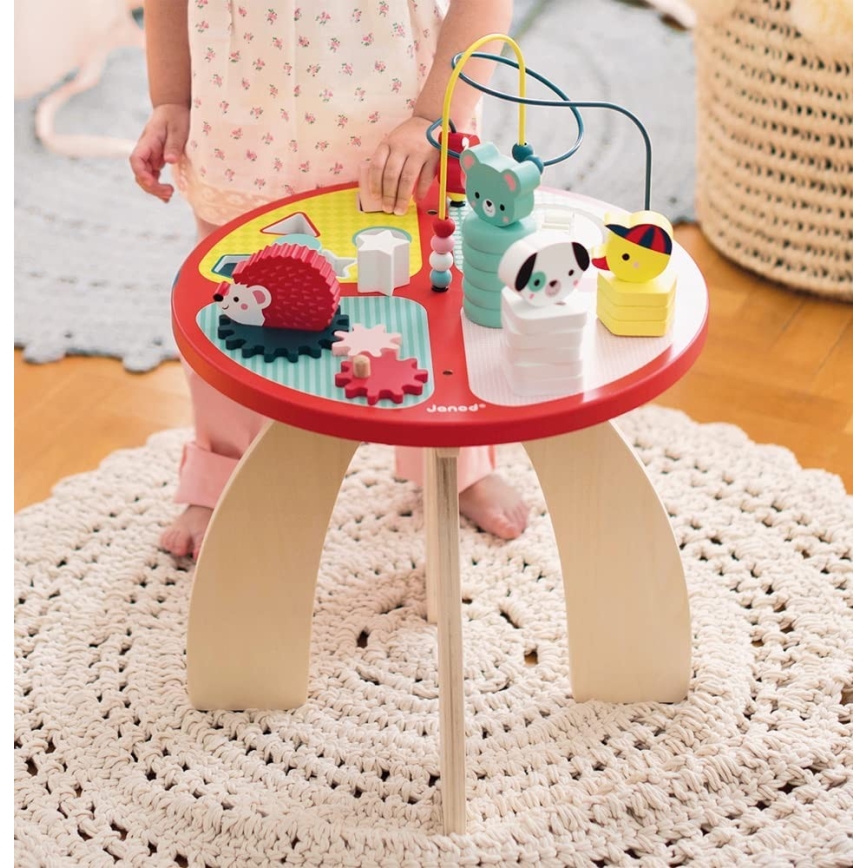 Janod - Mesa interactiva infantil BABY FOREST