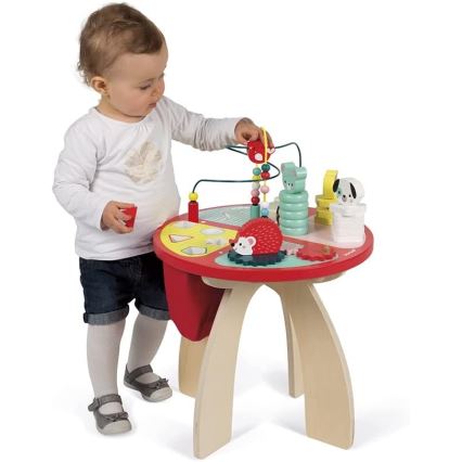 Janod - Mesa interactiva infantil BABY FOREST